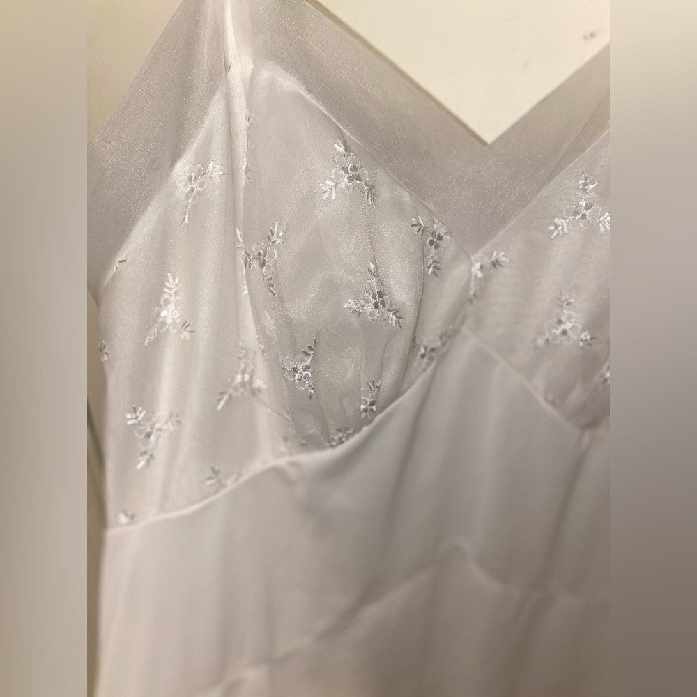 Vintage Artemis White Slip Dress